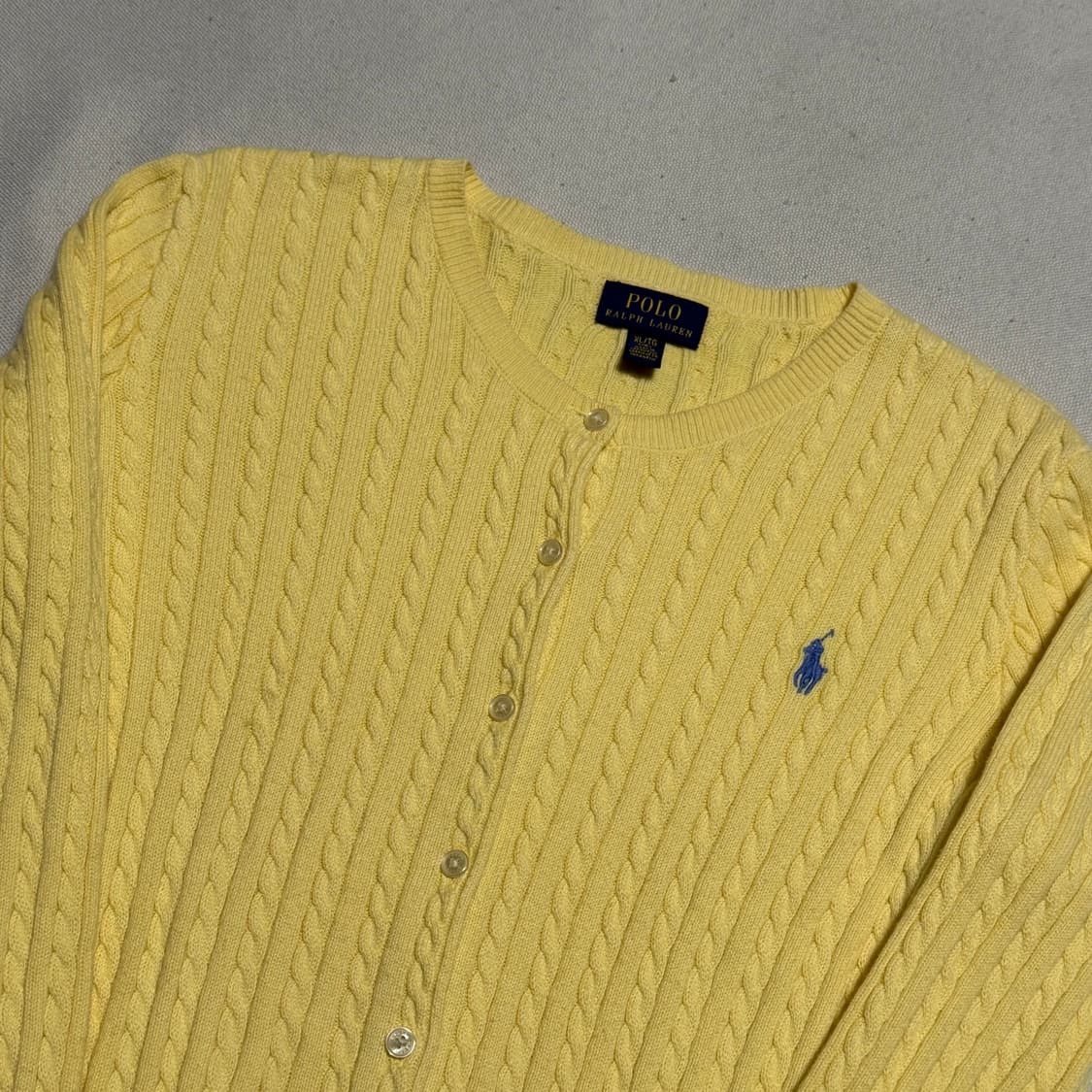 XL 폴로랄프로렌 여성 케이블 가디건 상품이미지1