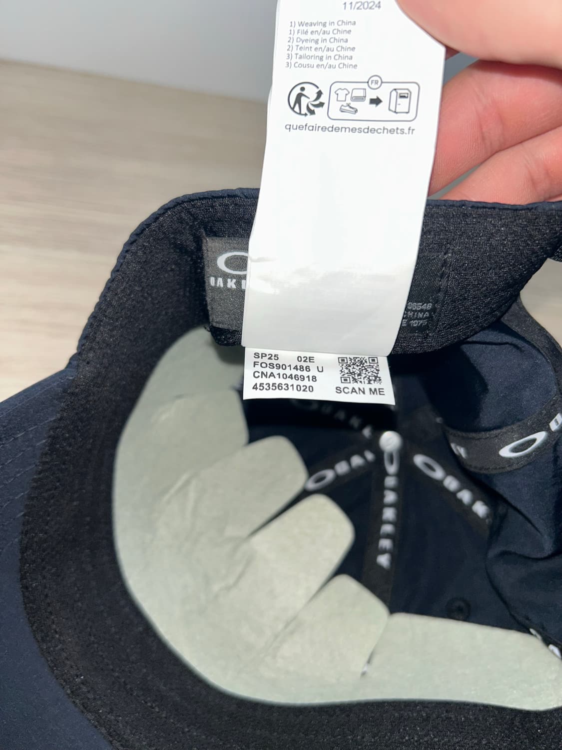 오클리 틴캔 LX 볼캡 블랙아웃 새상품 상품이미지6