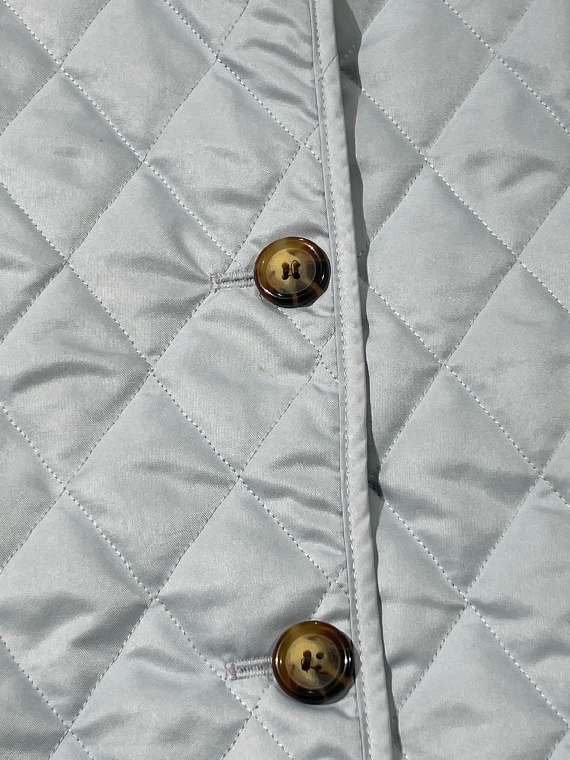 버버리 스카이 블루 버튼 퀼팅 자켓 상품이미지10