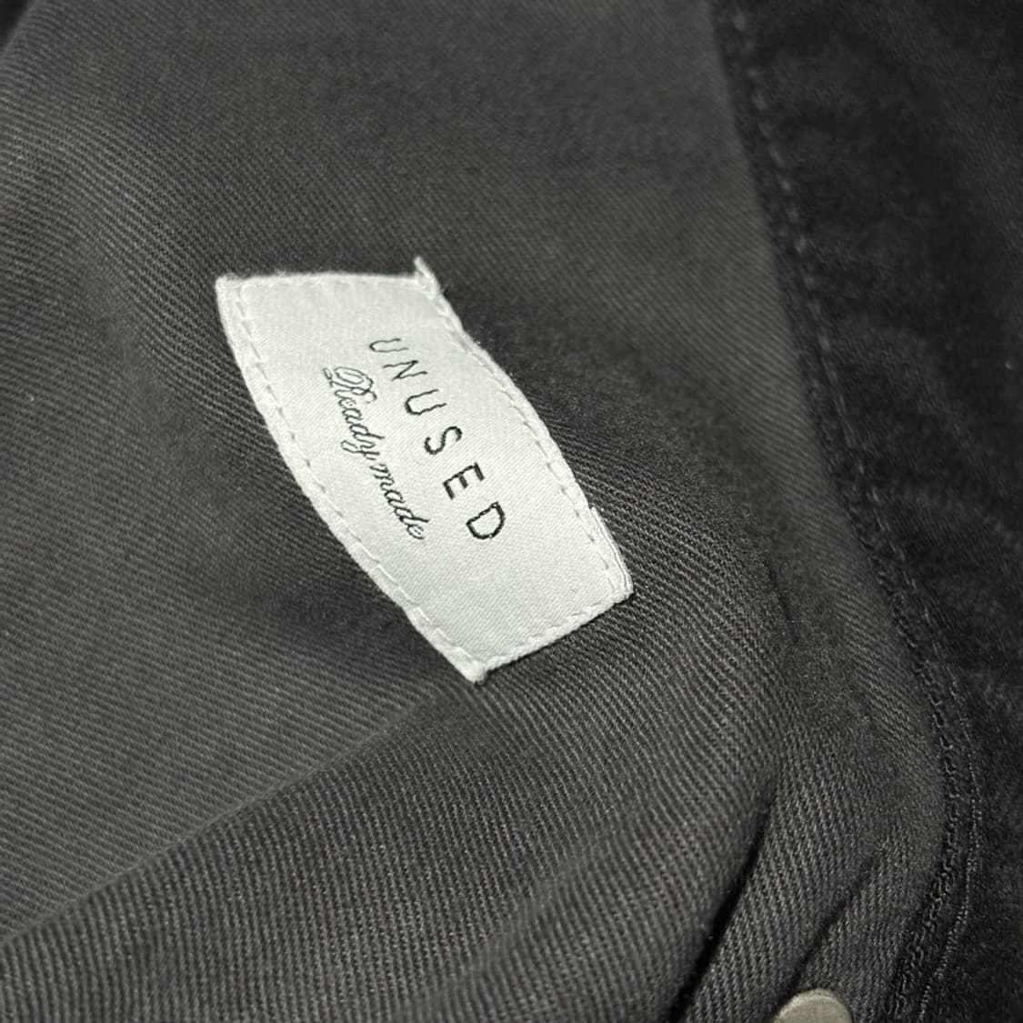 3) unused 언유즈드 25AW 배기 데님 상품이미지4