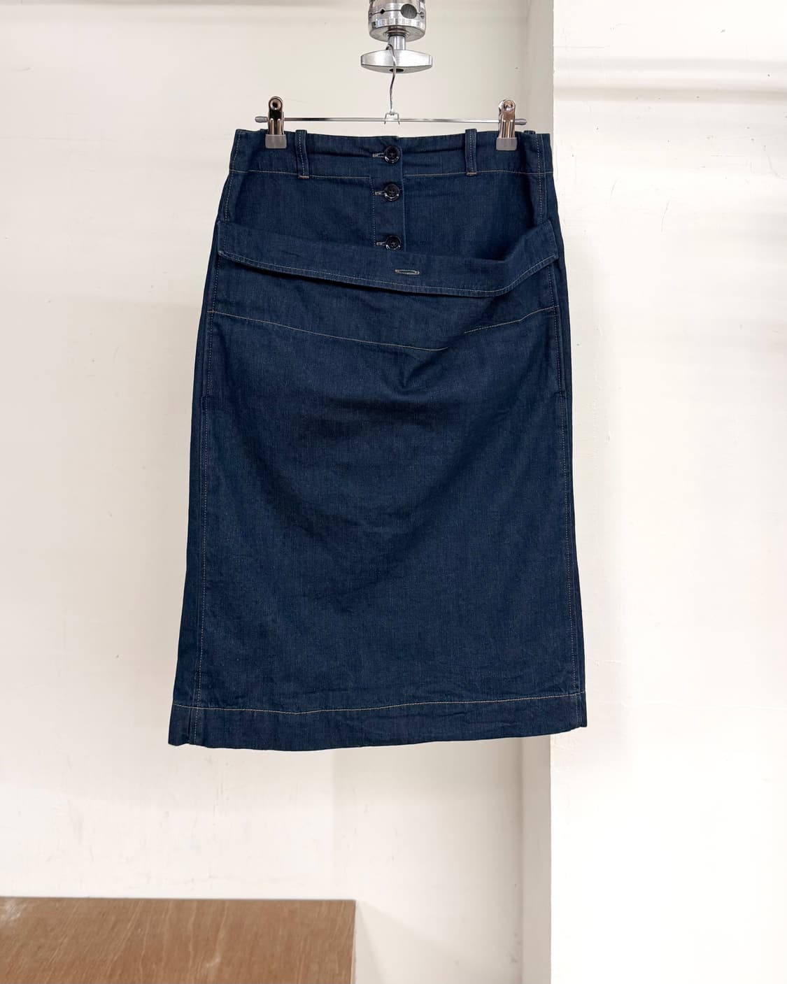 르메르 데님 와이드 프론트 포켓 미디 스커트 상품이미지1