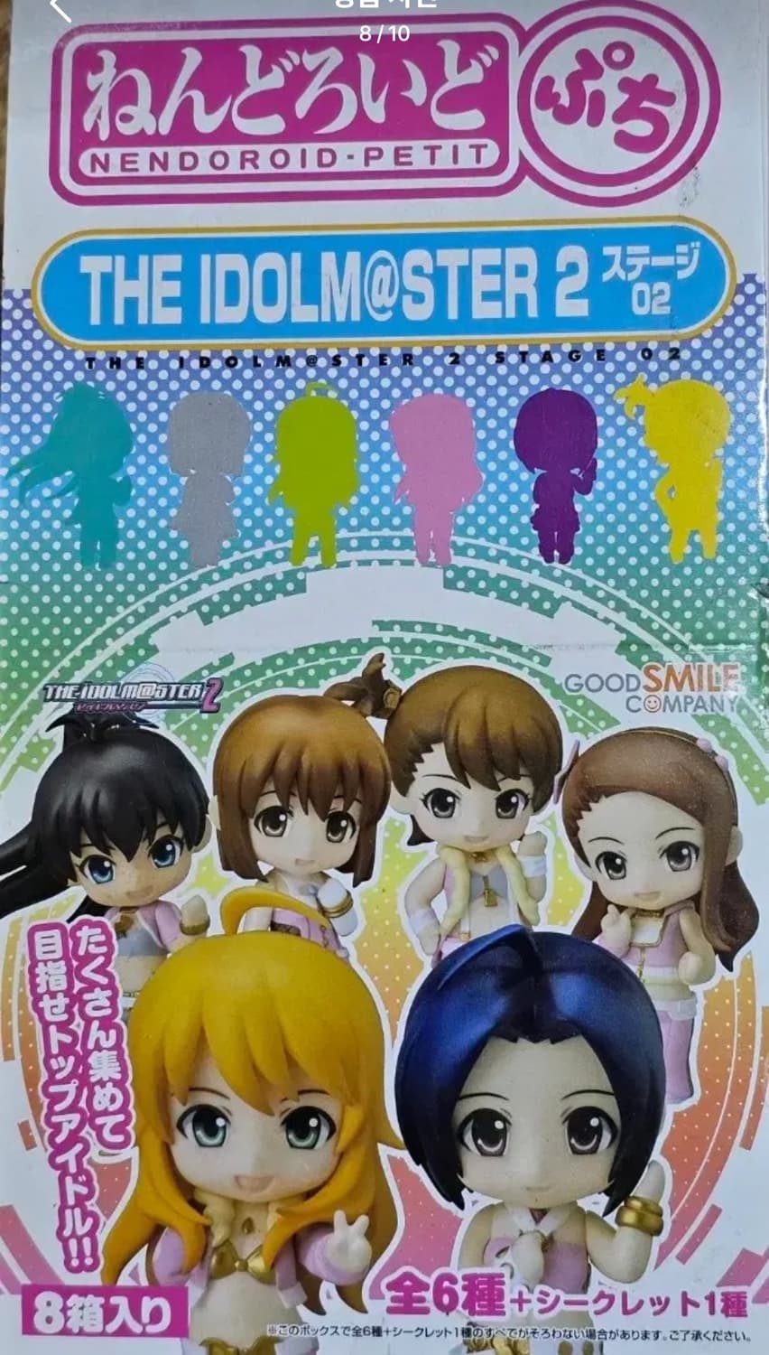 넨도로이드 푸치 아이돌마스터 2  8종세트 미사용  상품이미지8