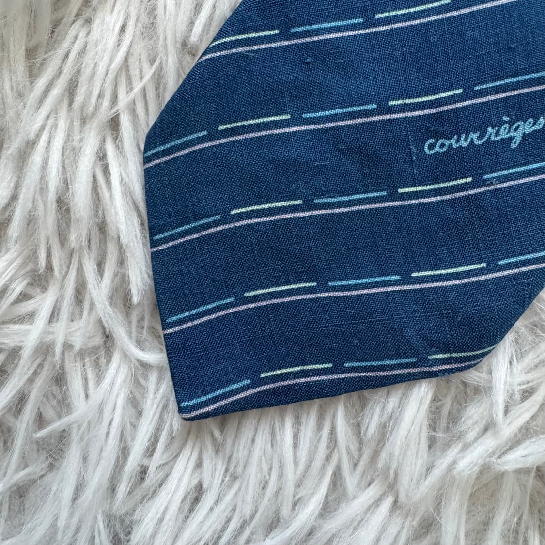 COURREGES 일본빈티지 y2k 꾸레쥬 넥타이 모리 걸 꾸레쥬넥타이 상품이미지1