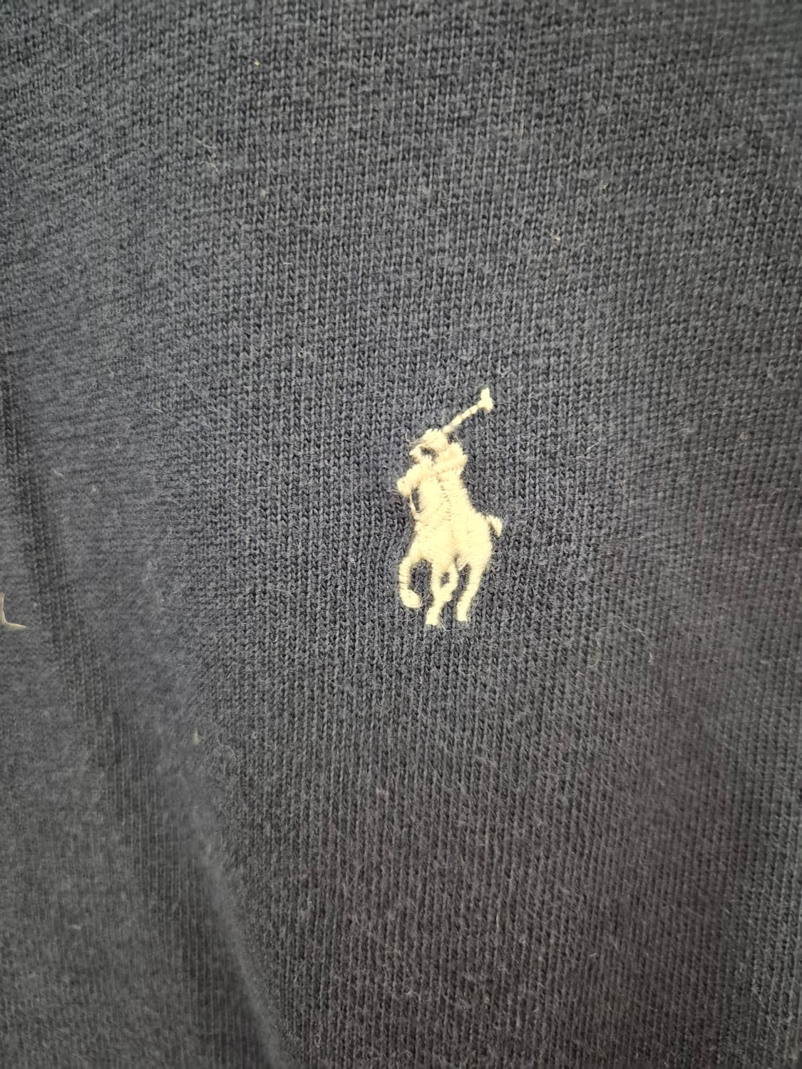 폴로 랄프로렌 네이비 커스텀 슬림핏 카라티 L 상품이미지5