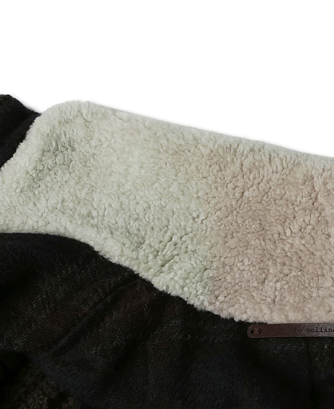 로베르토 콜리나 [Roberto Collina] 카키 헤비 니트 자켓 상품이미지7