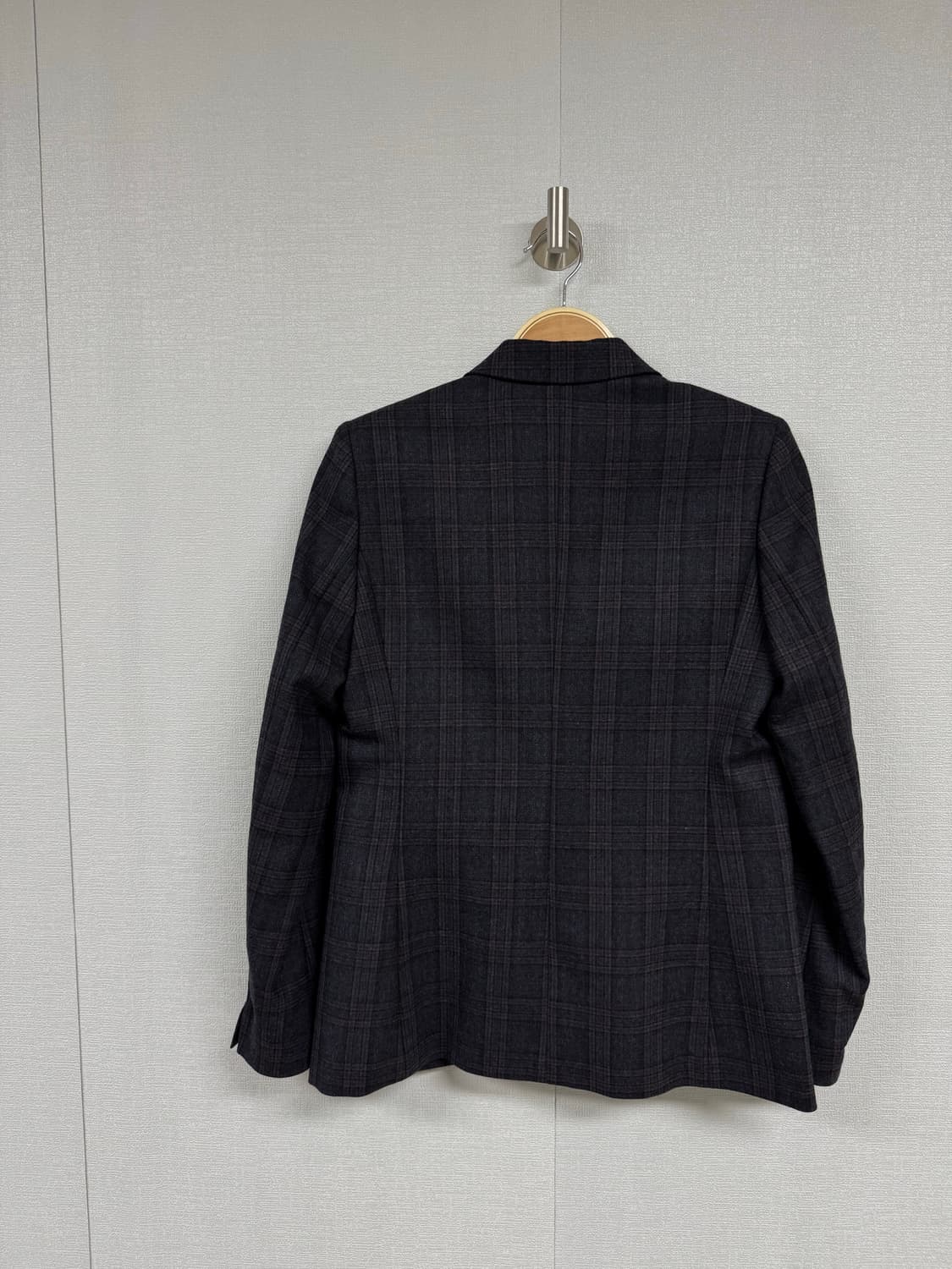 산드로 체크 자켓 상품이미지3