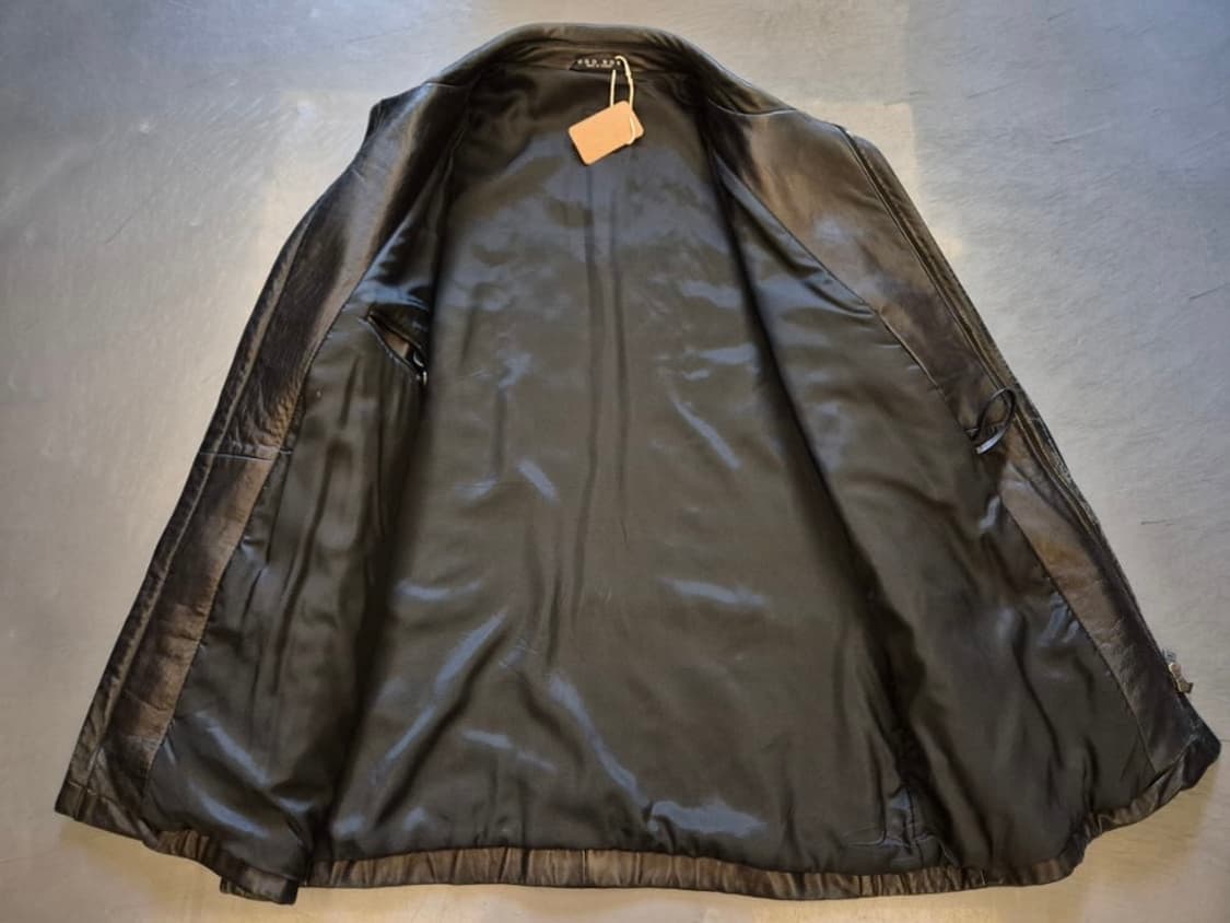 휴고보스 램스킨 레더자켓 상품이미지3