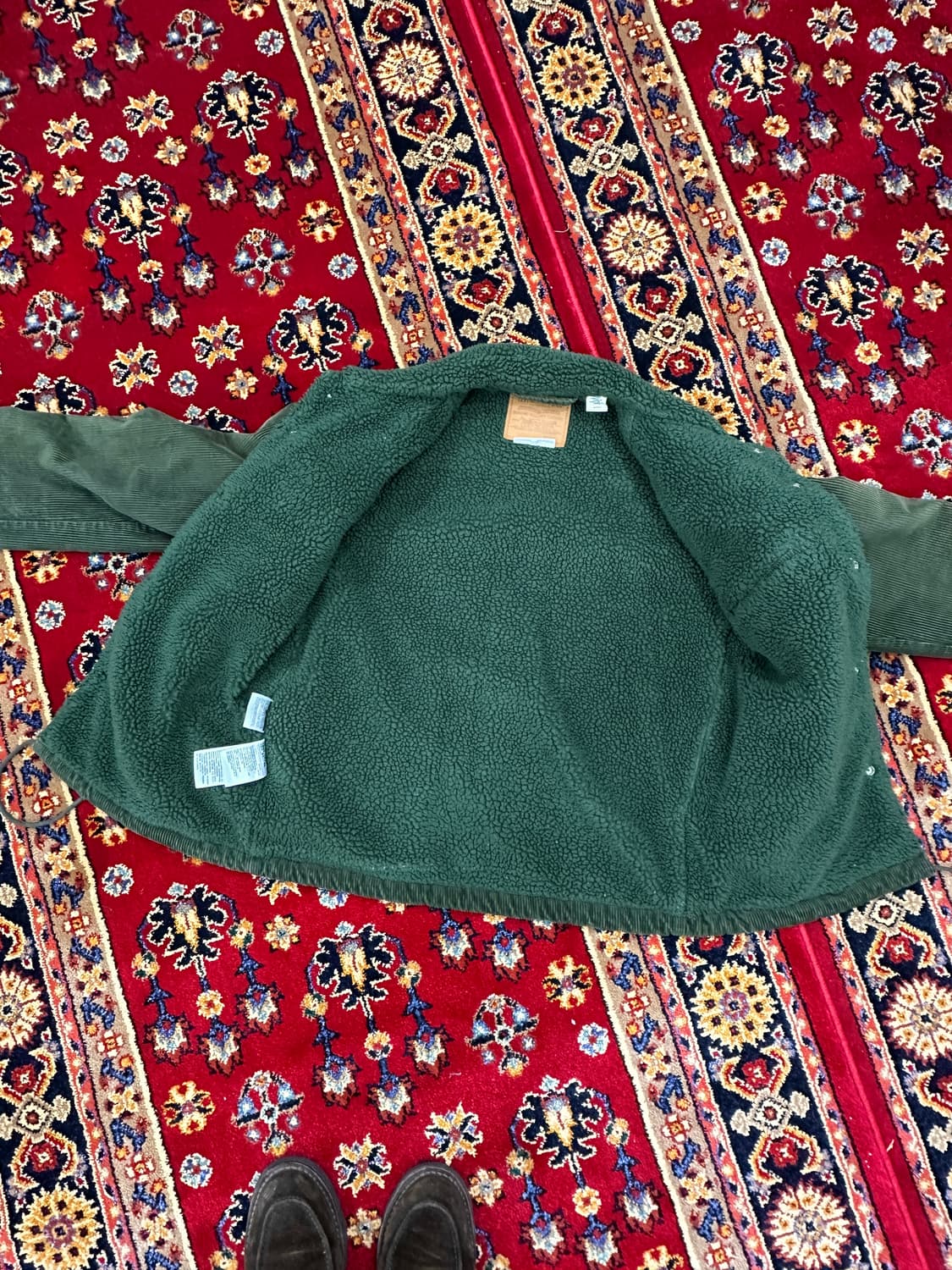 리바이스 쉐르파 코듀로이 양털 트러커 자켓 상품이미지7