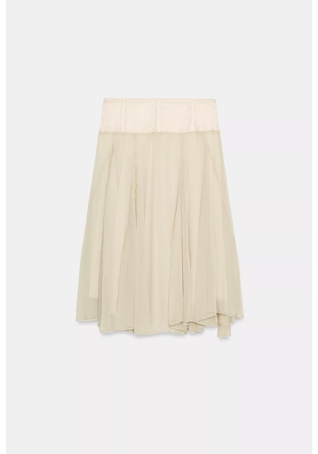 ZARA 콤비 미디 스커트 상품이미지4