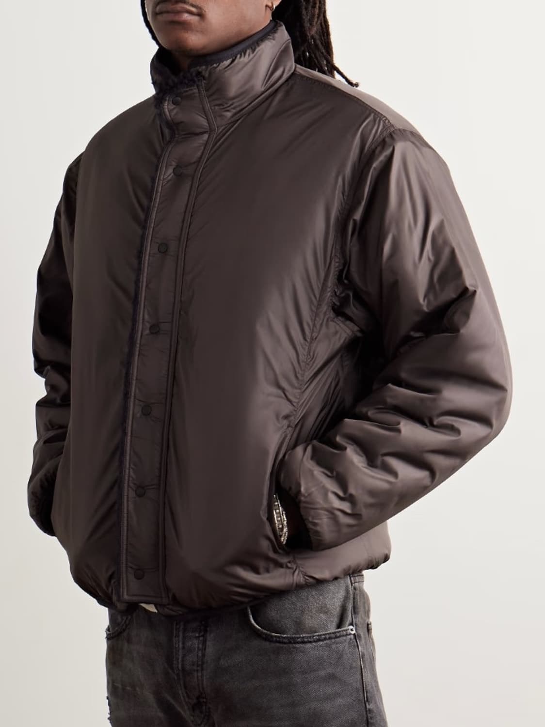 (5) 캐피탈(Kapital) 본 보아 후리스/플리스 리버시블 블랙 상품이미지3