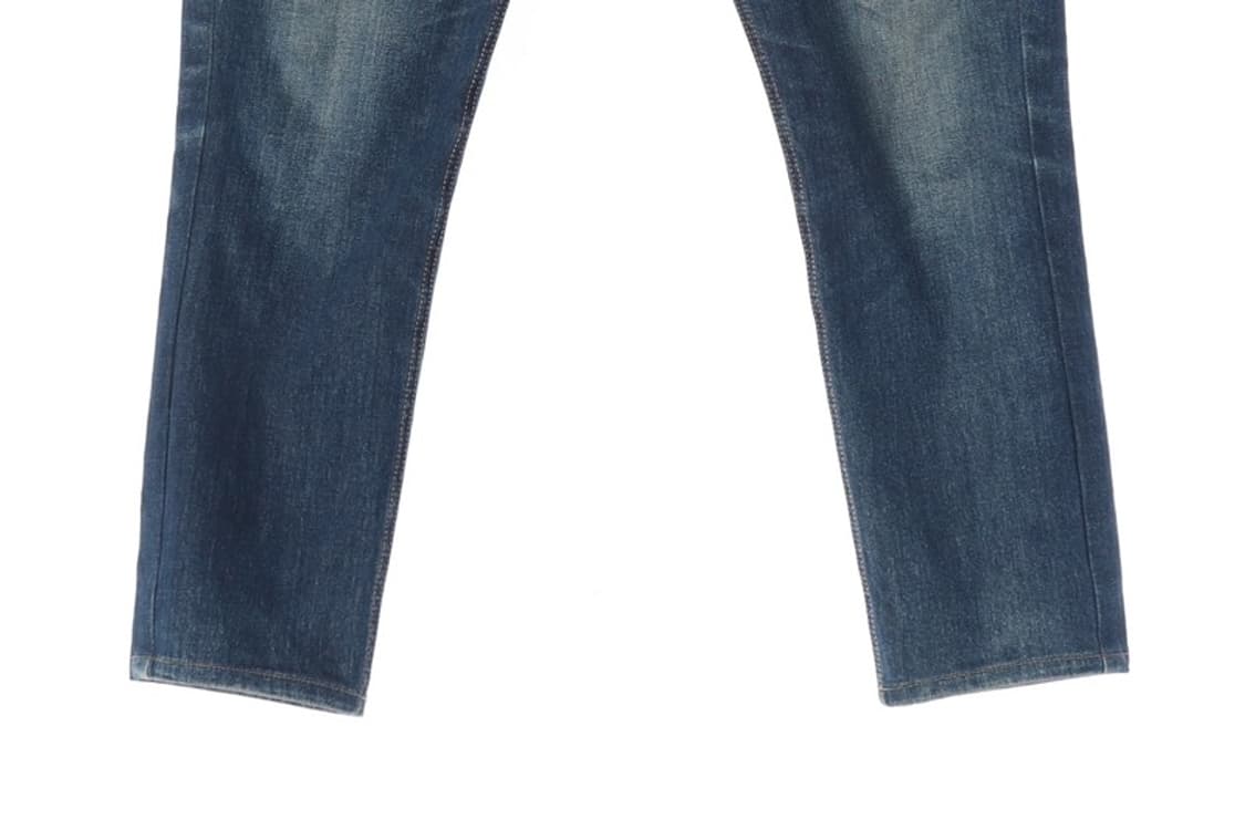 EVISU 레트로 워크 백로고 자수 다크 인디고 데님 32 상품이미지5