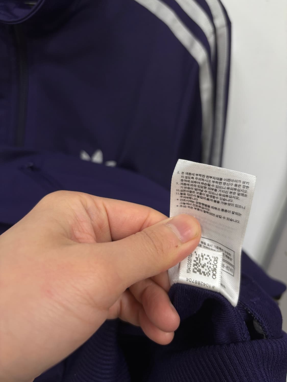 아디다스 우먼 유로파 트랙탑 퍼플실버 상품이미지7