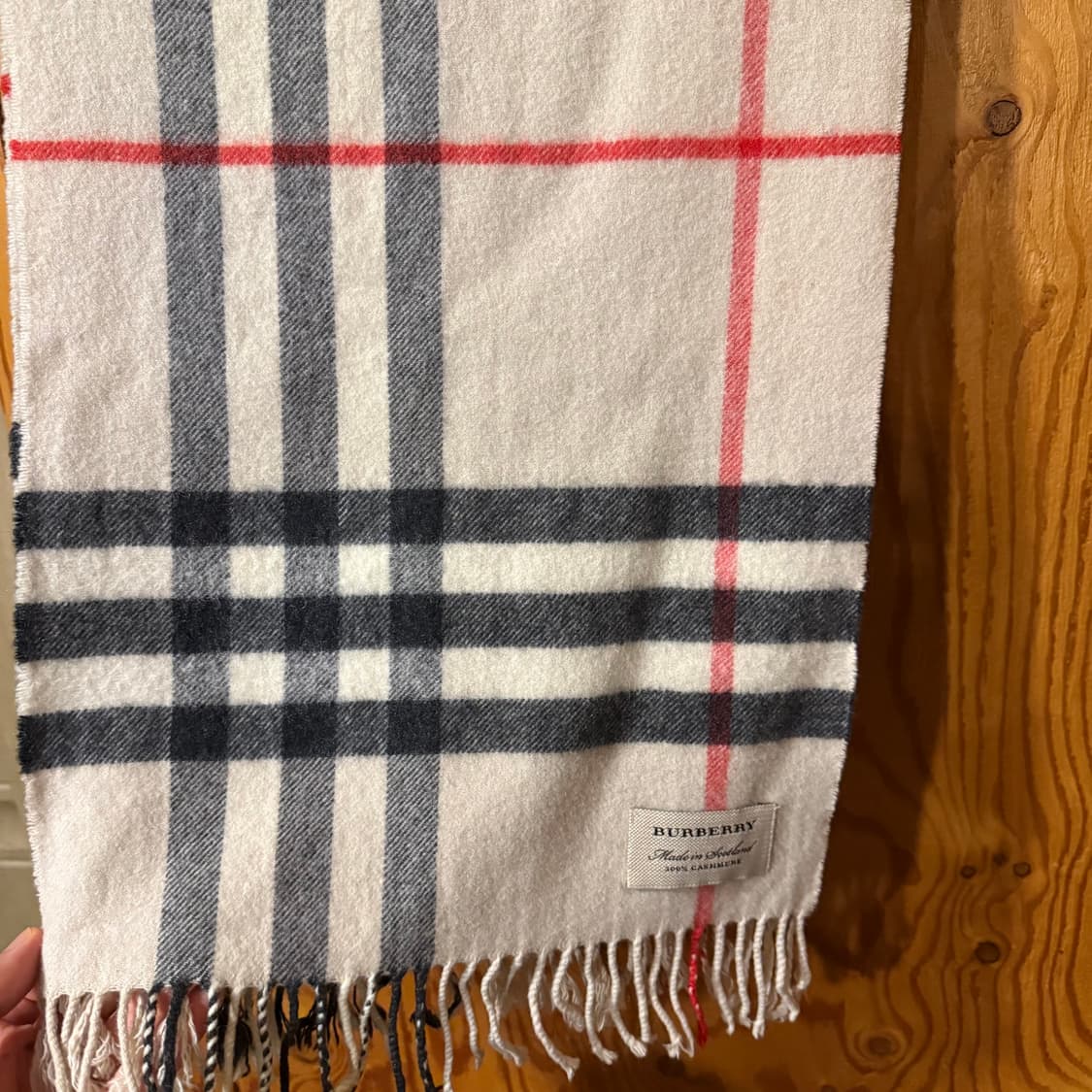 버버리 23 f/w 캐시미어 100% 머플러(목도리) 상품이미지2
