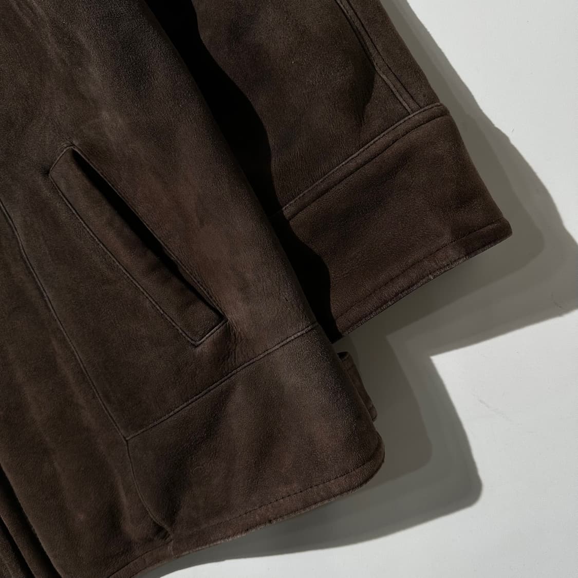 Gallucci 램스킨 시어링 무스탕 싱글 자켓 상품이미지7