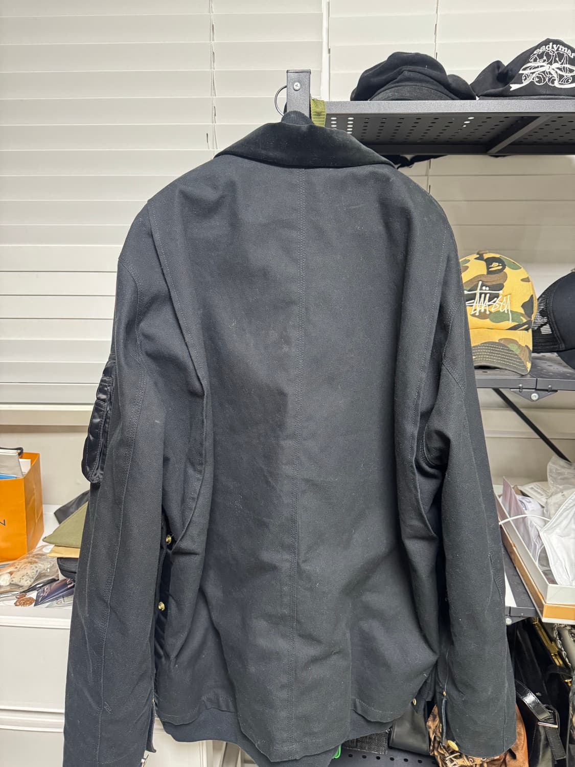 칼하트 사카이 wip 캔버스 ma-1 자켓 상품이미지3