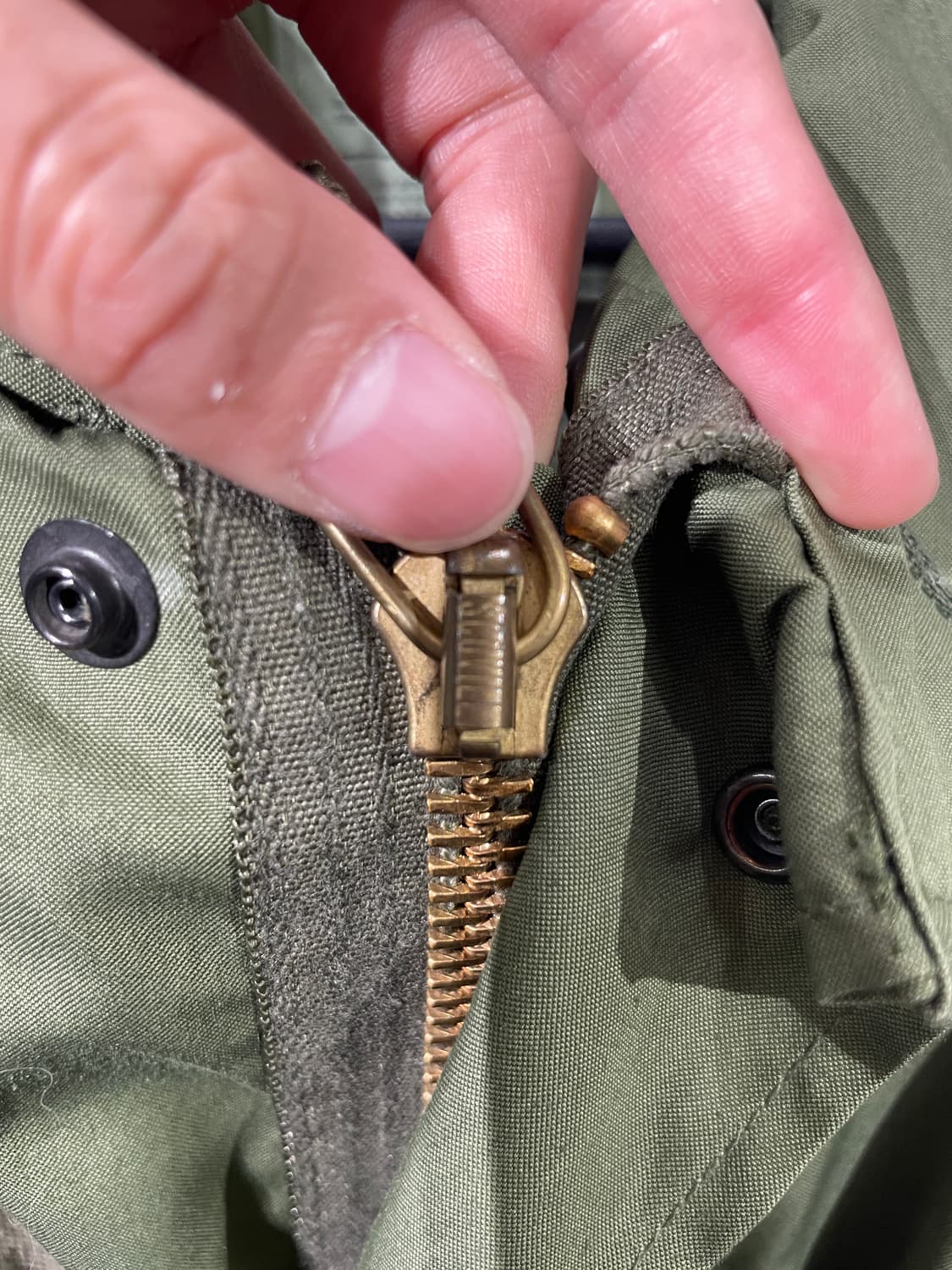 us army 미군 카키 밀리터리 M-65 파카 상품이미지8