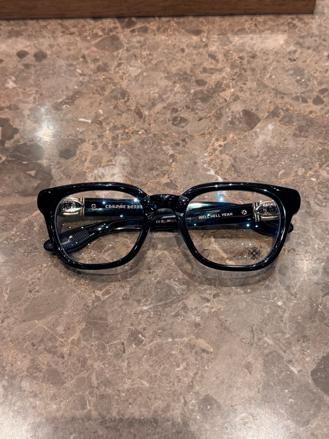 (새상품급) 크롬하츠 웰헬예 유광블랙 실버 (Well Hell Yeah) 상품이미지1