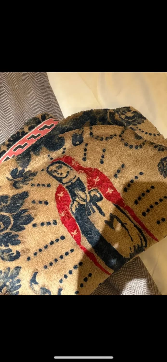 캐피탈 다마스크 마리아 패턴 플리스 후리스 상품이미지1