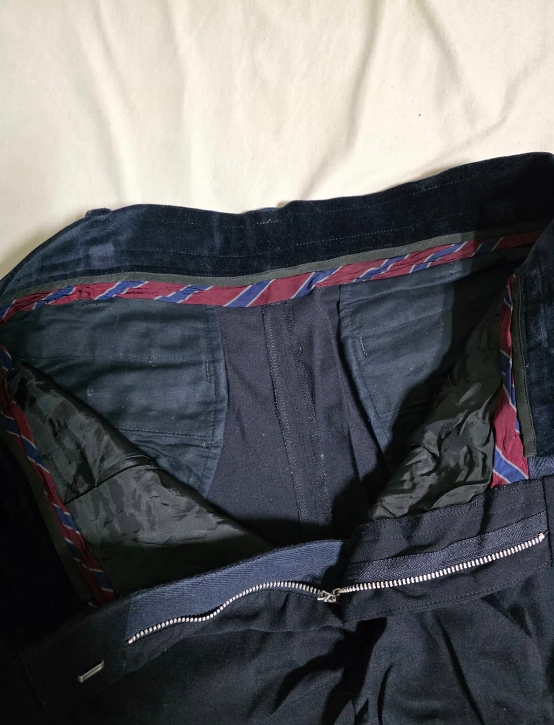 sacai 네이비 트라우저 상품이미지4