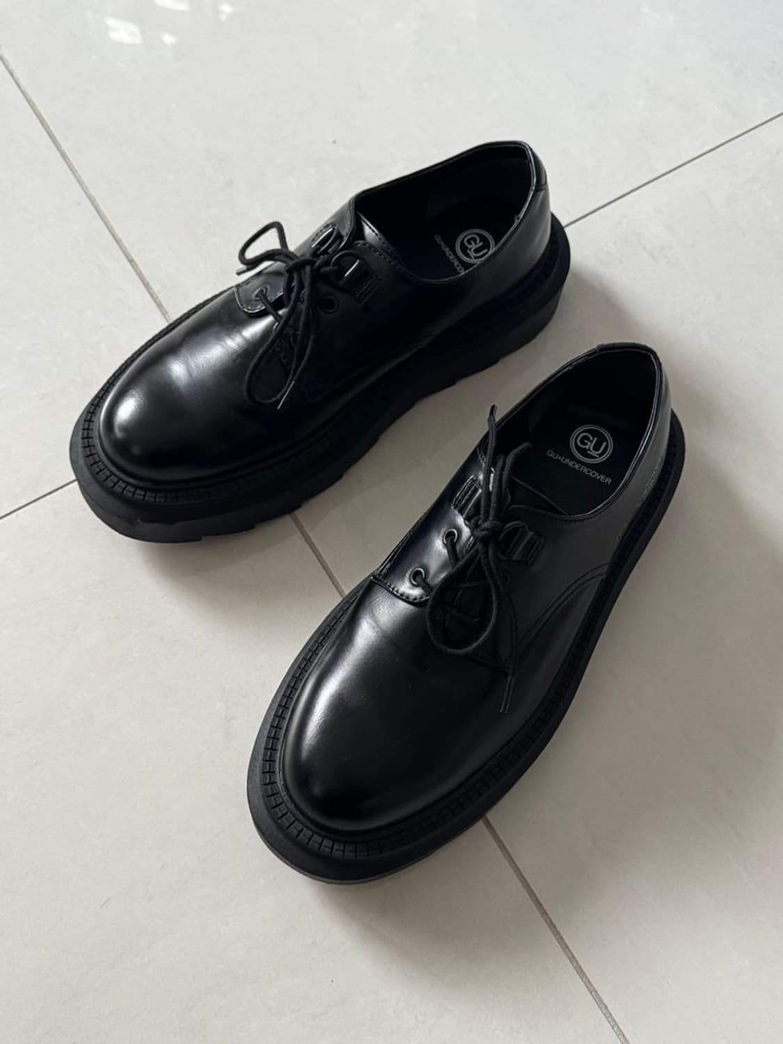 SHIRK SOLE DERBY SHOES 셔크 솔 더비 슈즈 상품이미지2