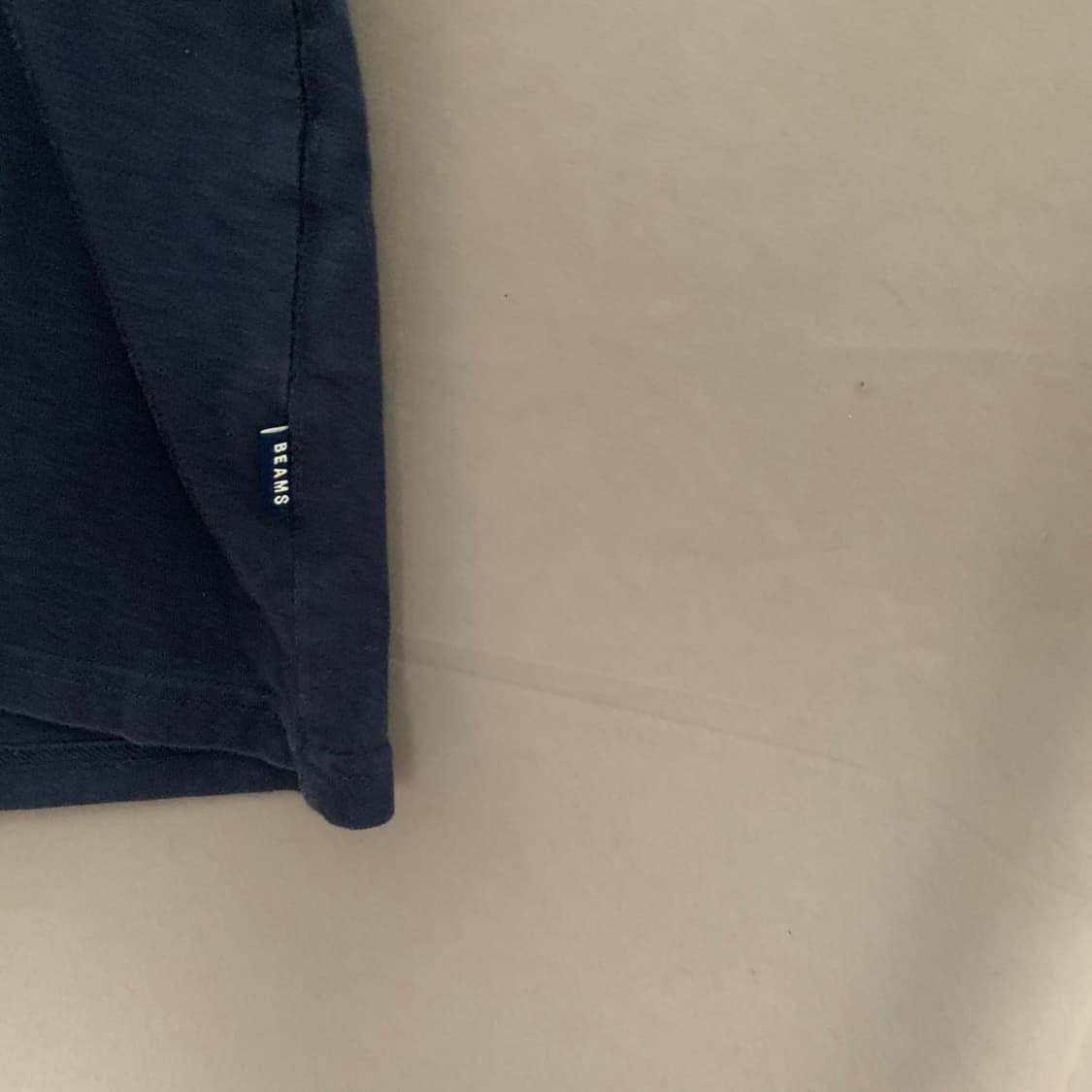 L BEAMS 빔즈 로고 패치 포켓 반팔티 상품이미지5