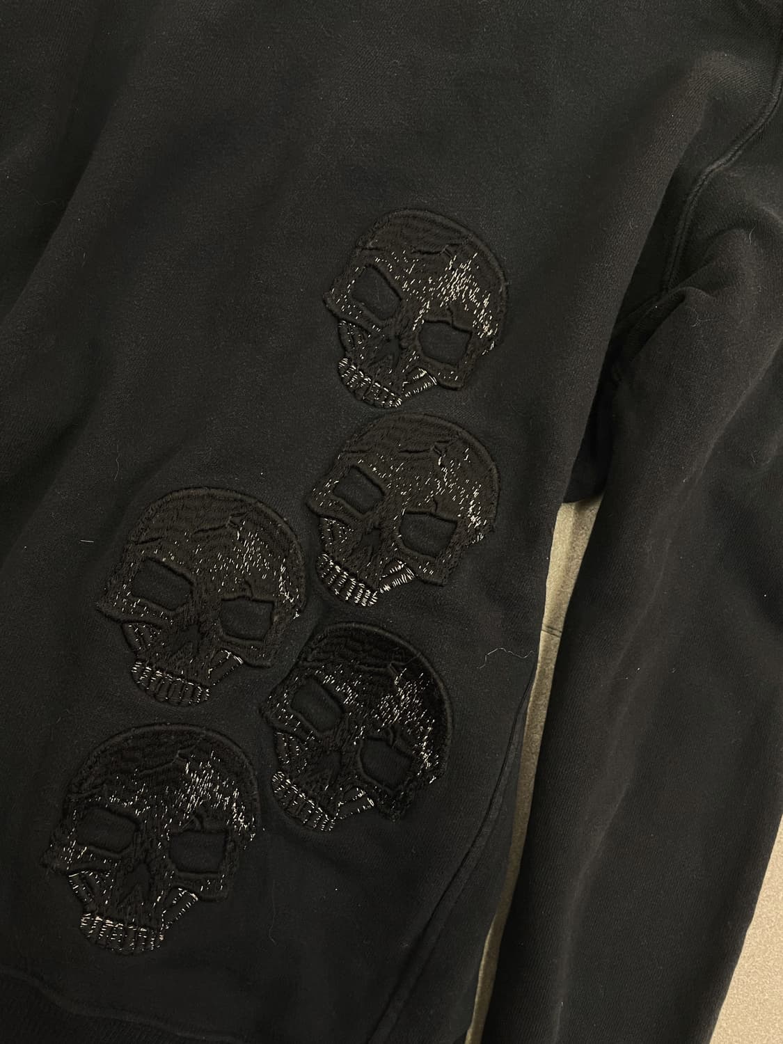 해골 후드집업 상품이미지5