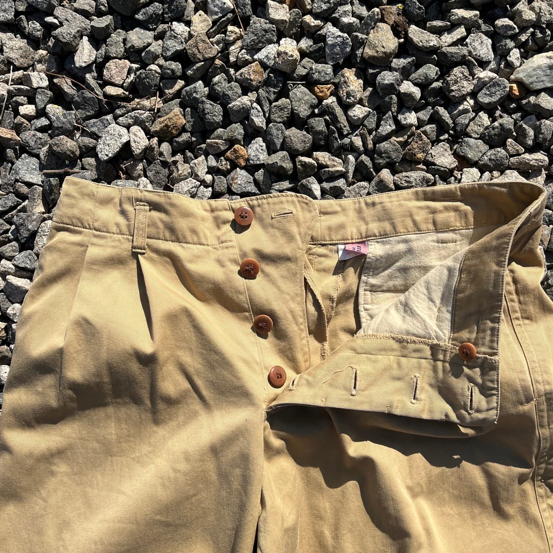 particular 빈티지 핀턱 와이드 팬츠 (실측확인) 상품이미지7