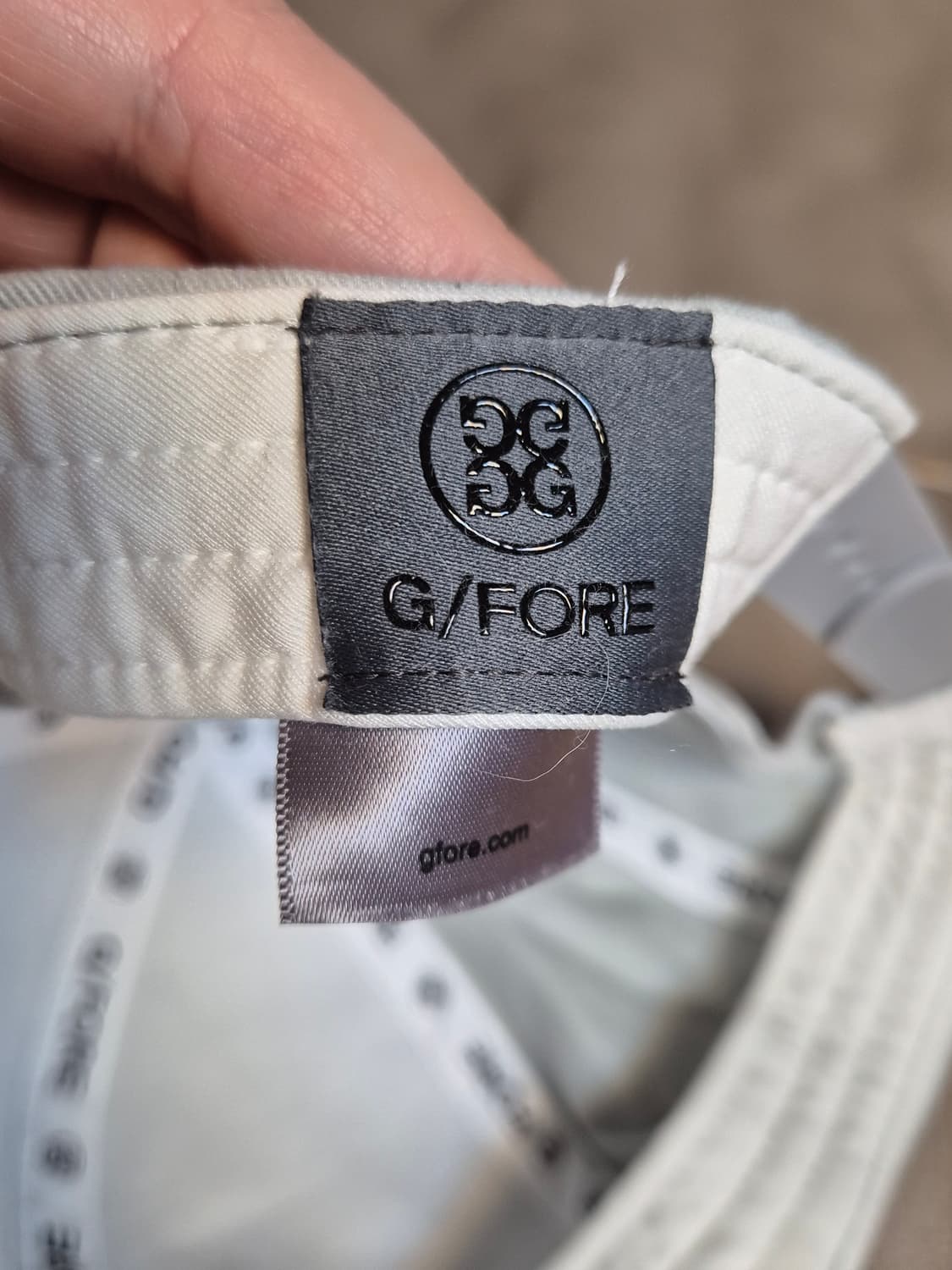 지포어 서클 모자 남자 프리. 연한 그레이 상품이미지5