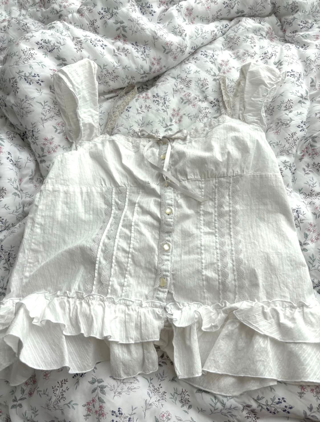 러블리 공겜여주 셔츠 블라우스 상품이미지1