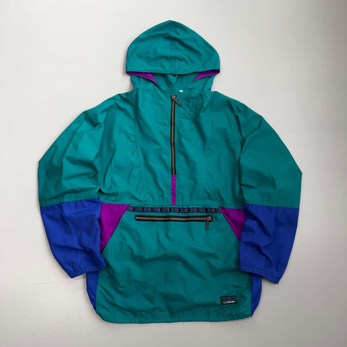 엘엘빈 90s 트롤리안 풀오버 아노락 바람막이 자켓 상품이미지2