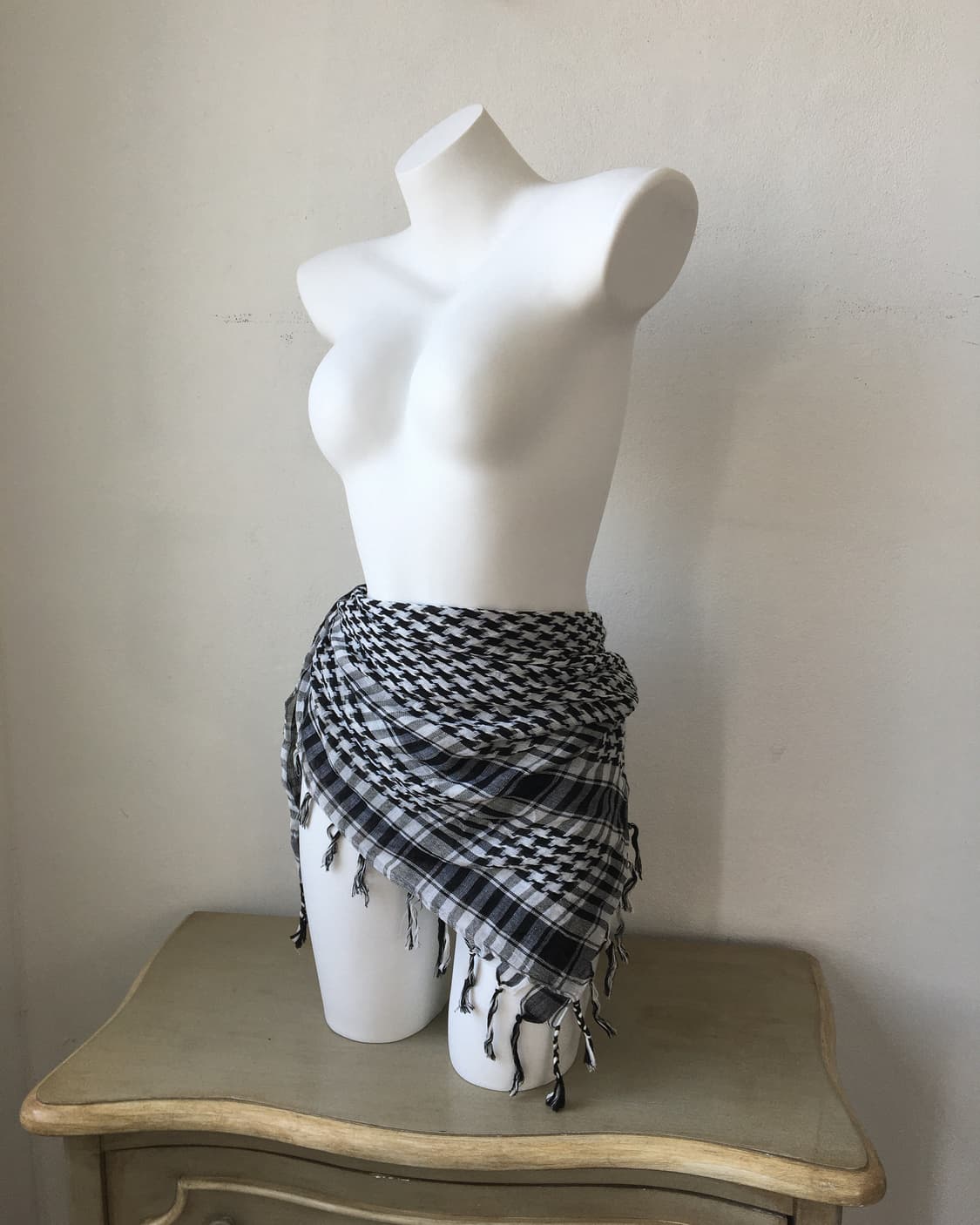  fringe point scarf 상품이미지4