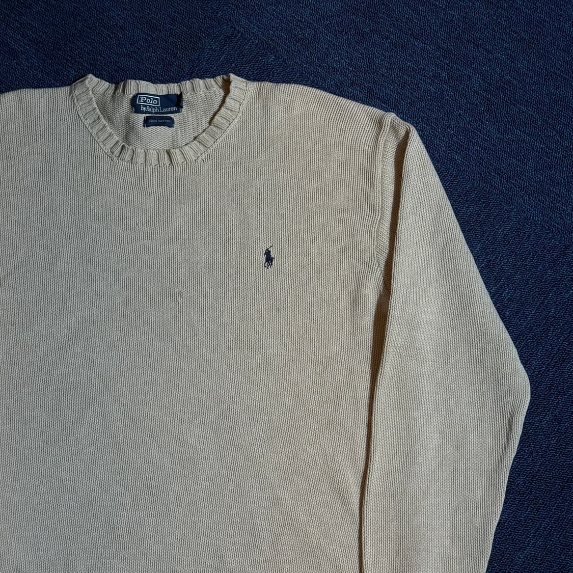 폴로 랄프로렌 베이지 니트 상품이미지2