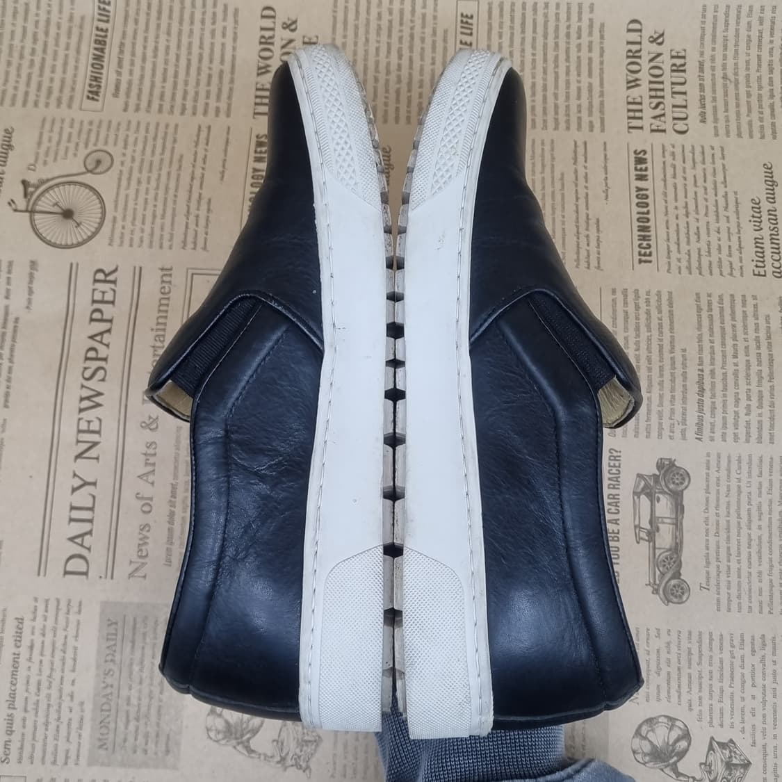 미쉘바이탠디 레더 여성슬립온 실사이즈240 상품이미지5