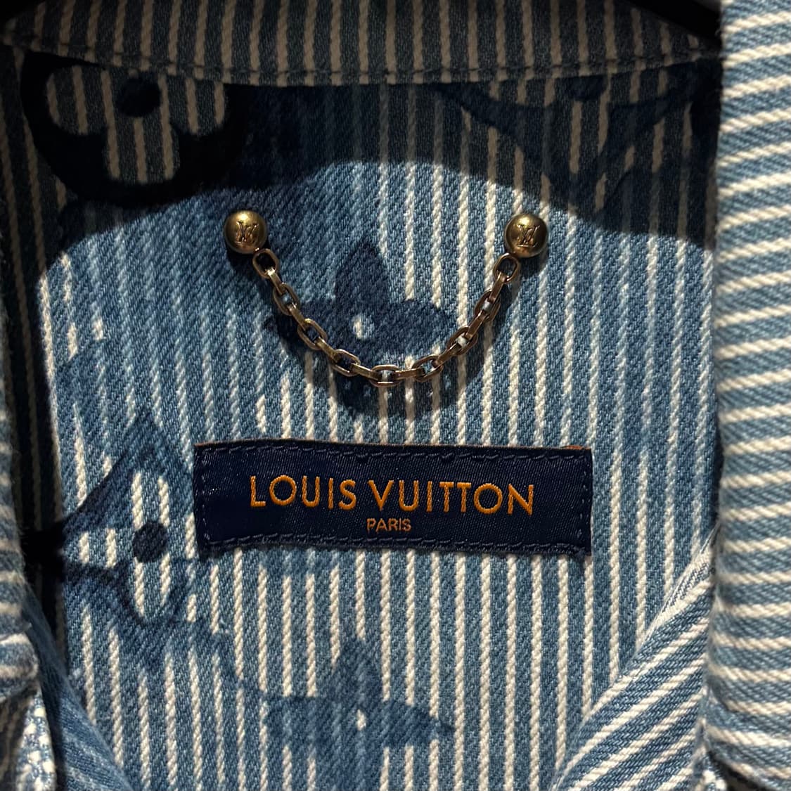 L/루이비통 모노그램 워터컬러 데님자켓 상품이미지2