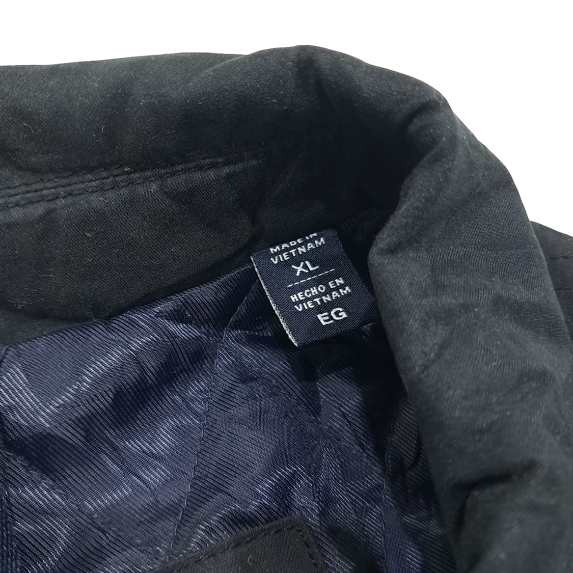 CL902 XL 타미힐피거 퀼팅 블랙 자켓 아우터 상품이미지3