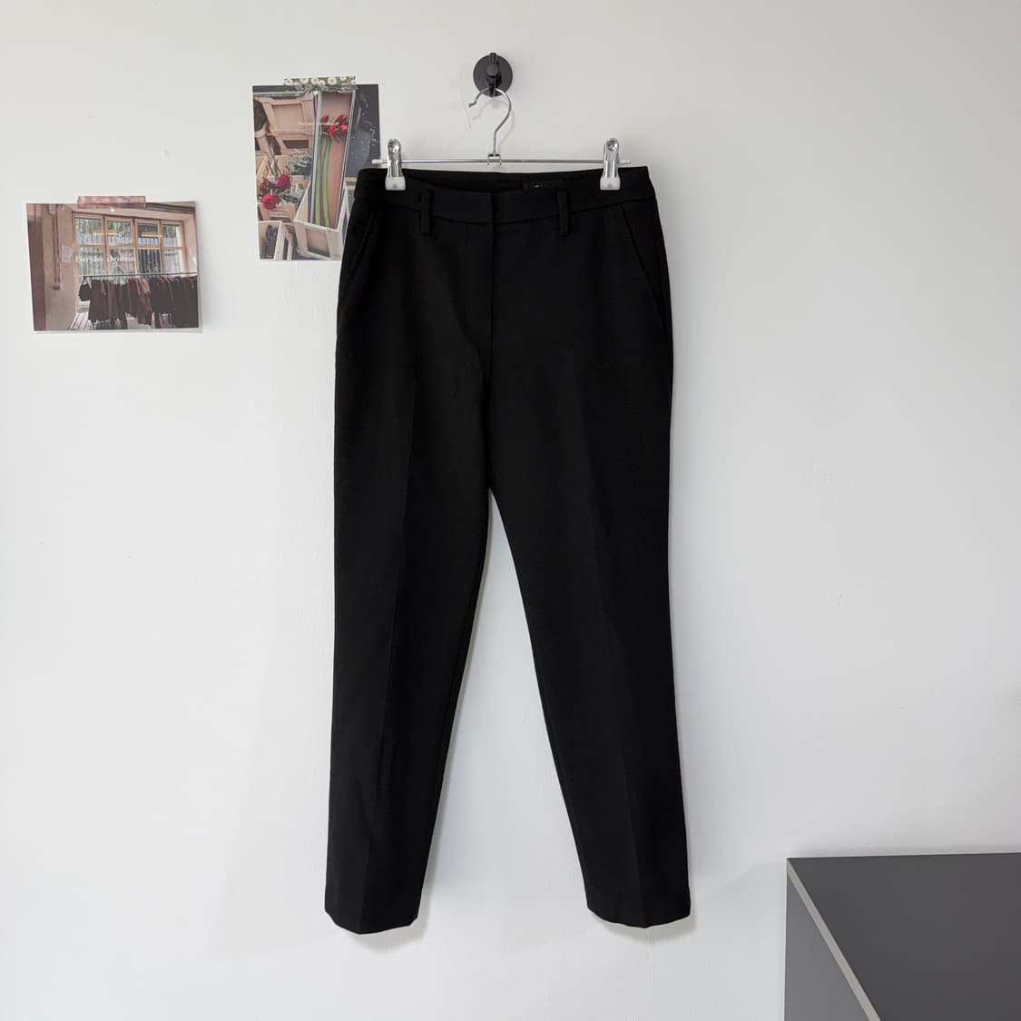 [26] 한섬 타임 울 슬랙스 블랙 상품이미지2