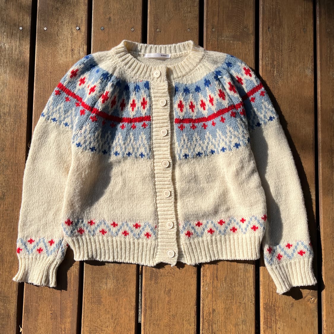 Muni:r Nordic pattern Cardigan 상품이미지1