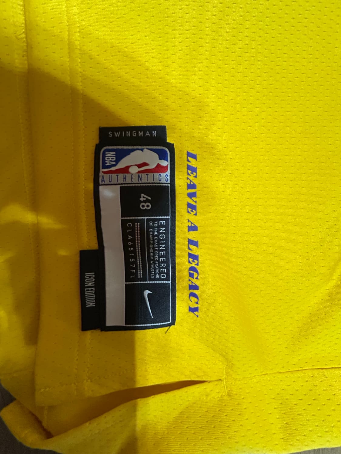 나이키 르브론 제임스 유니폼 상품이미지3