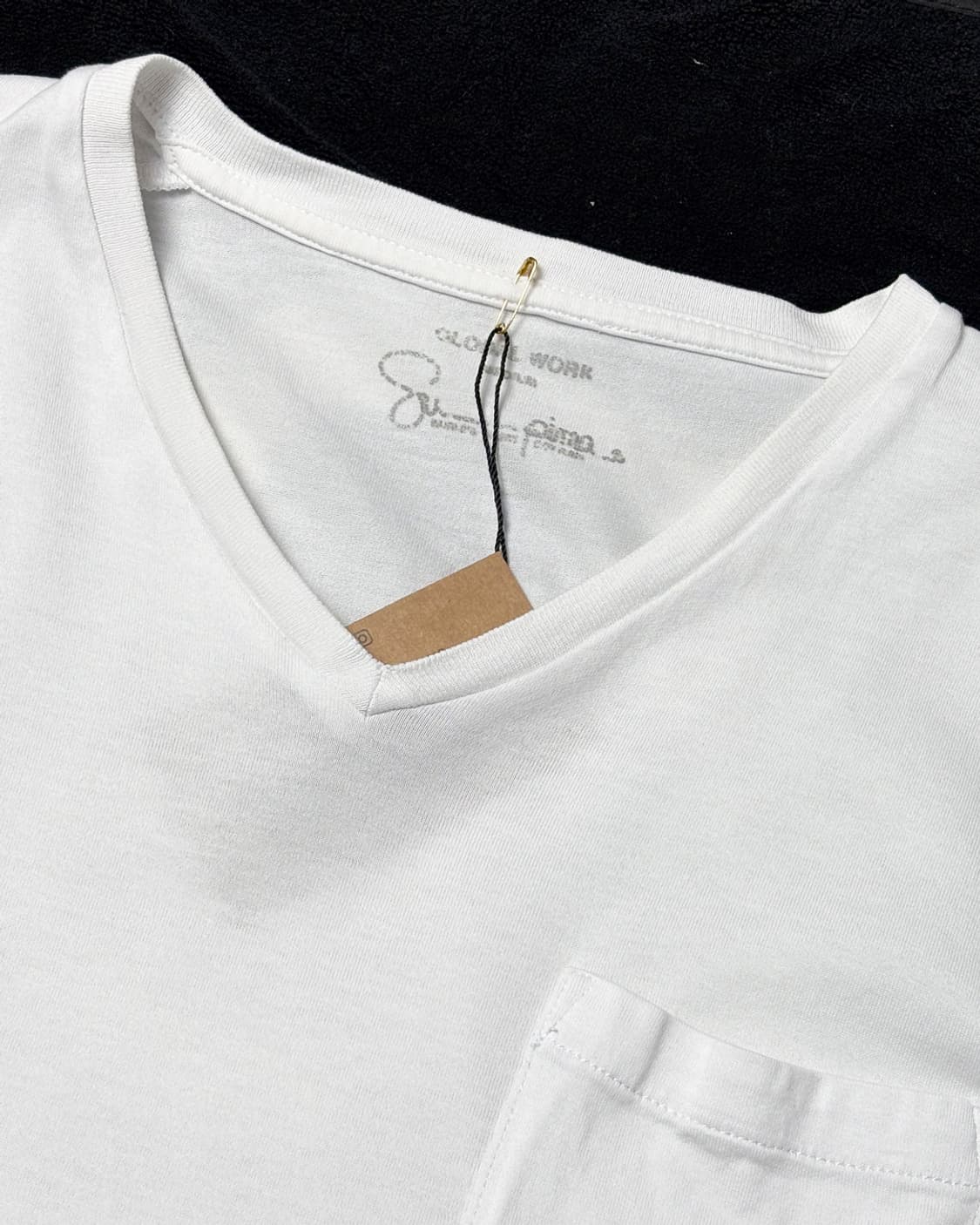 일본빈티지 GROBAL WORK 포켓 티셔츠 상품이미지4