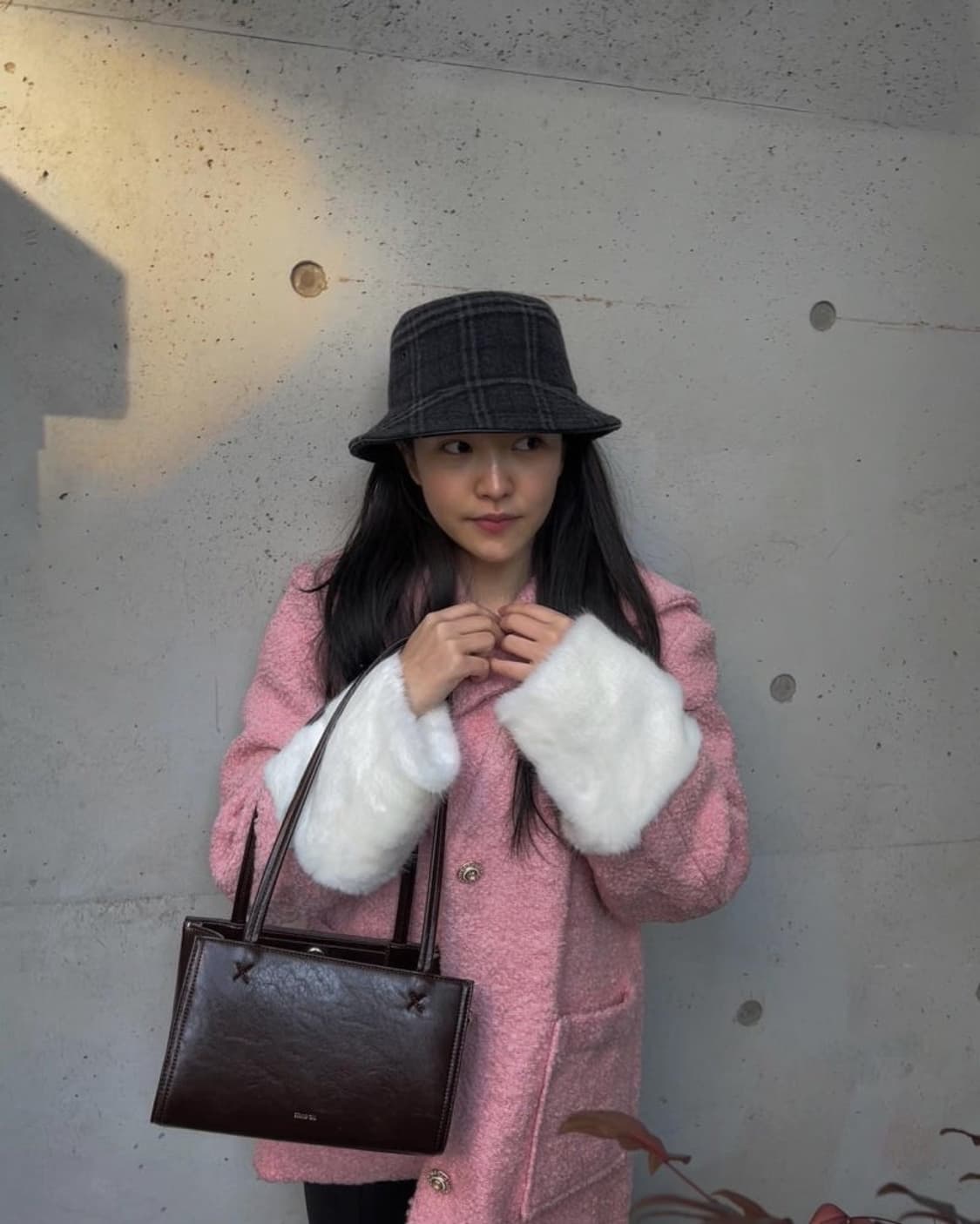레드벨벳 예리 착용 스탠드오일 오블롱백 티니-마론 oblong bag t 상품이미지1