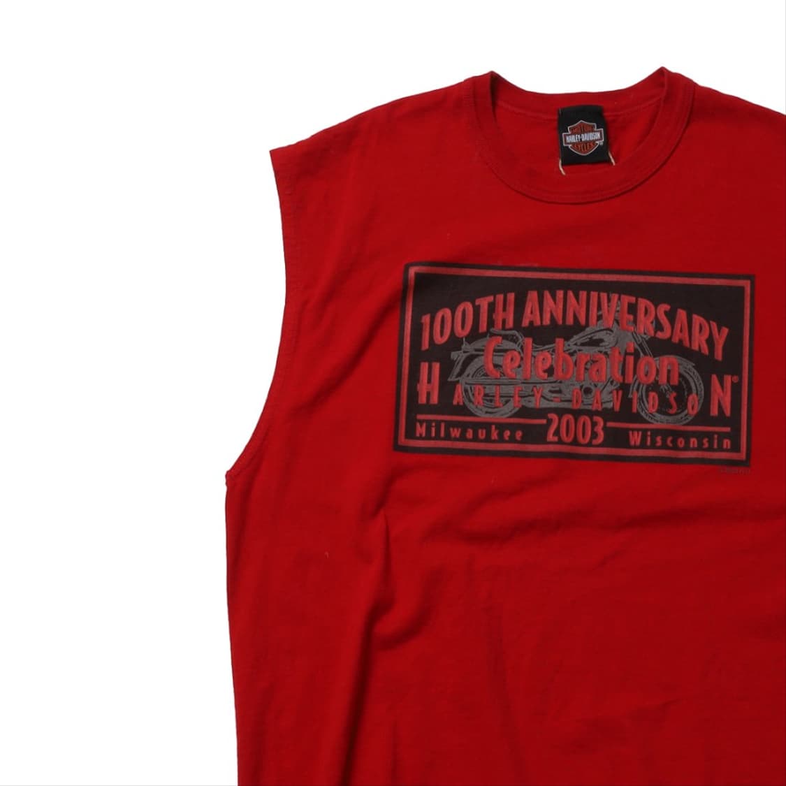 할리데이비슨 Harley-Davidson Printed Sleeveles 상품이미지2