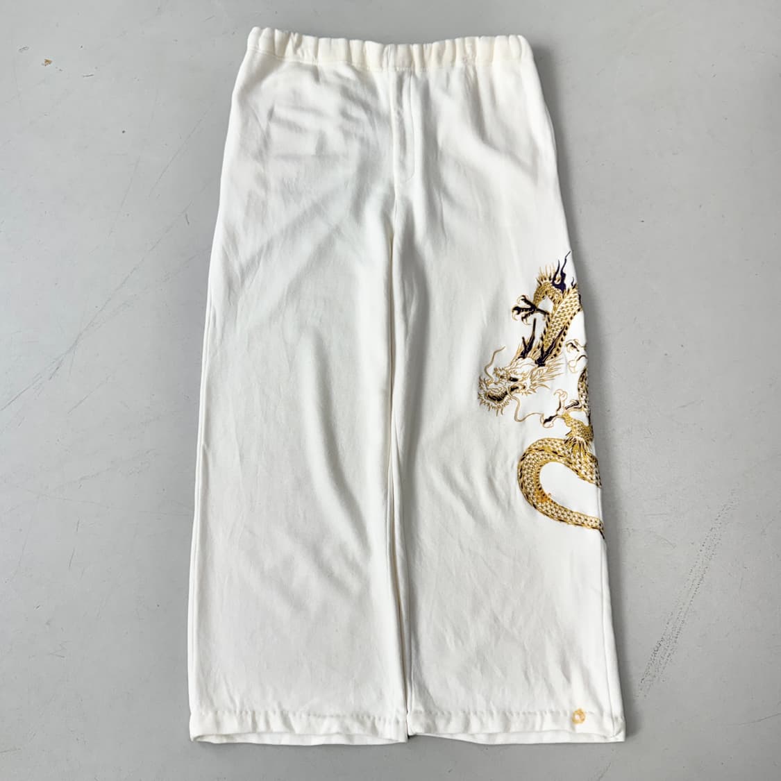 카라쿠리타마시 용자수 드래곤 오리엔탈 와이드 트랙팬츠 상품이미지2