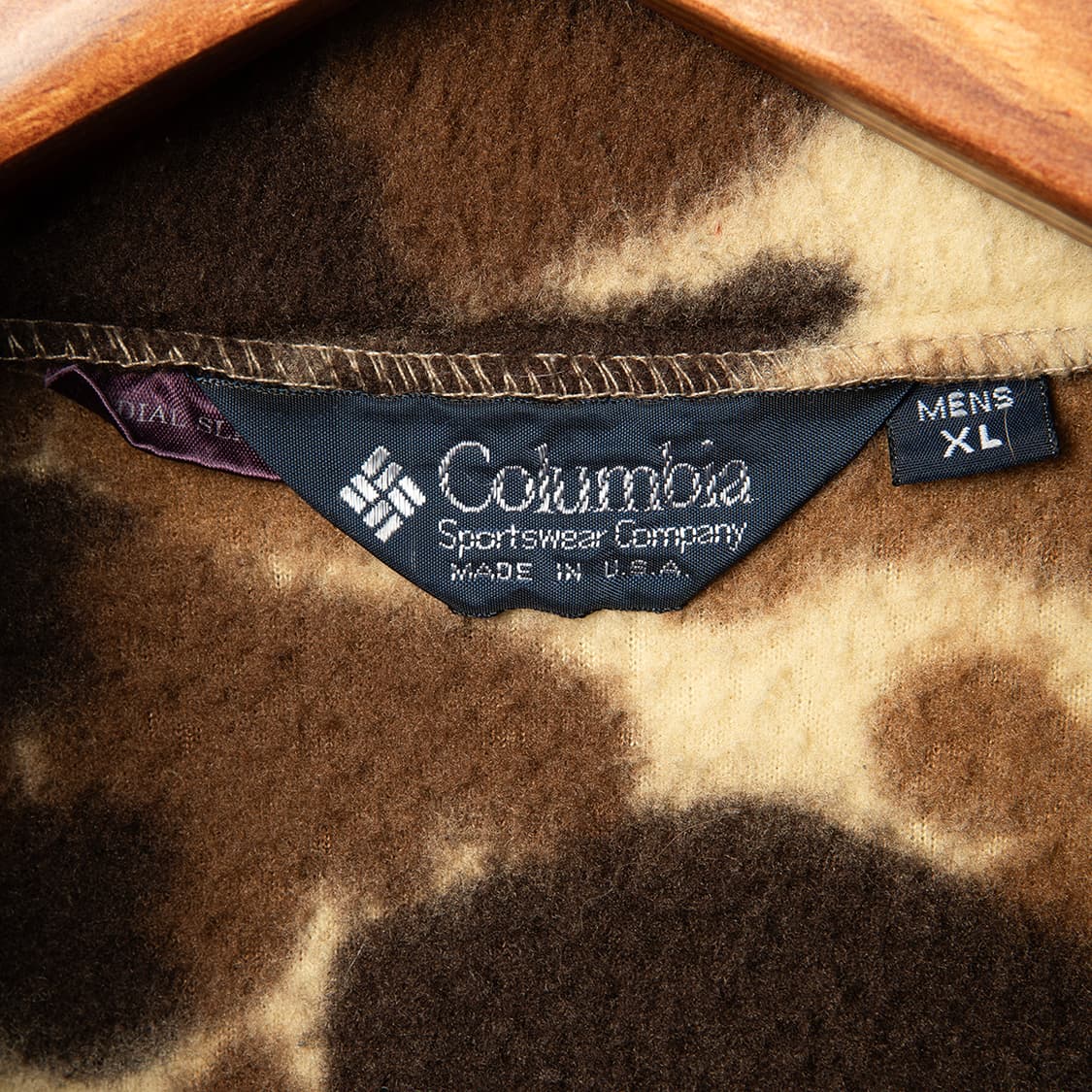 [105] 80s~ 컬럼비아 카모 플리스 자켓  상품이미지5