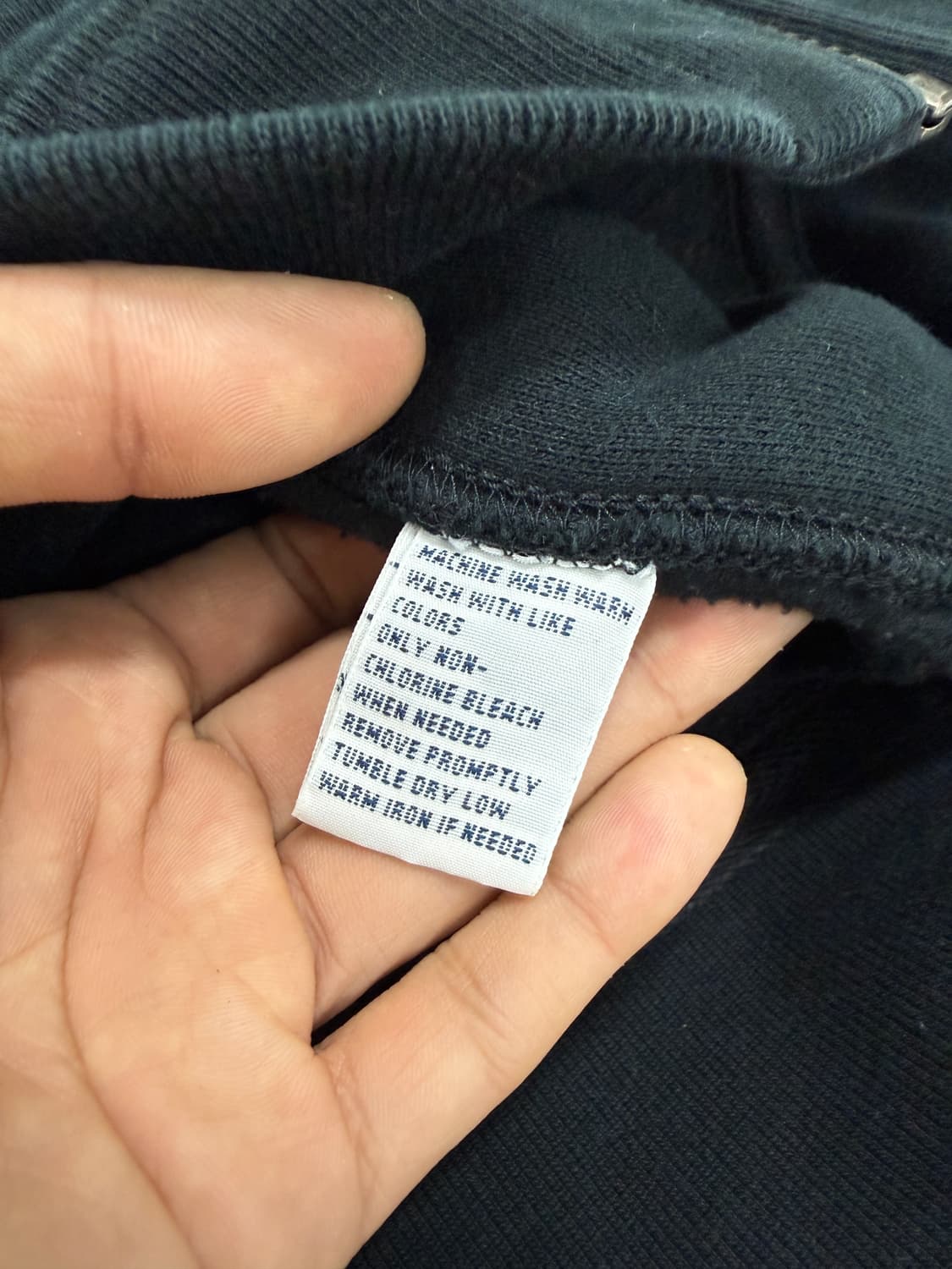 폴로 랄프로렌 블랙 후드 집업 상품이미지4