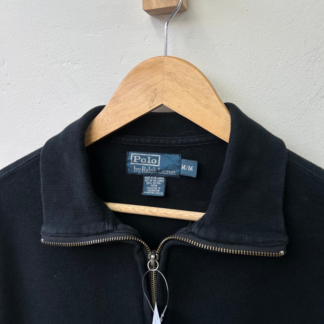 16280 - 폴로 랄프로렌 블랙 반집업 니트 상품이미지3