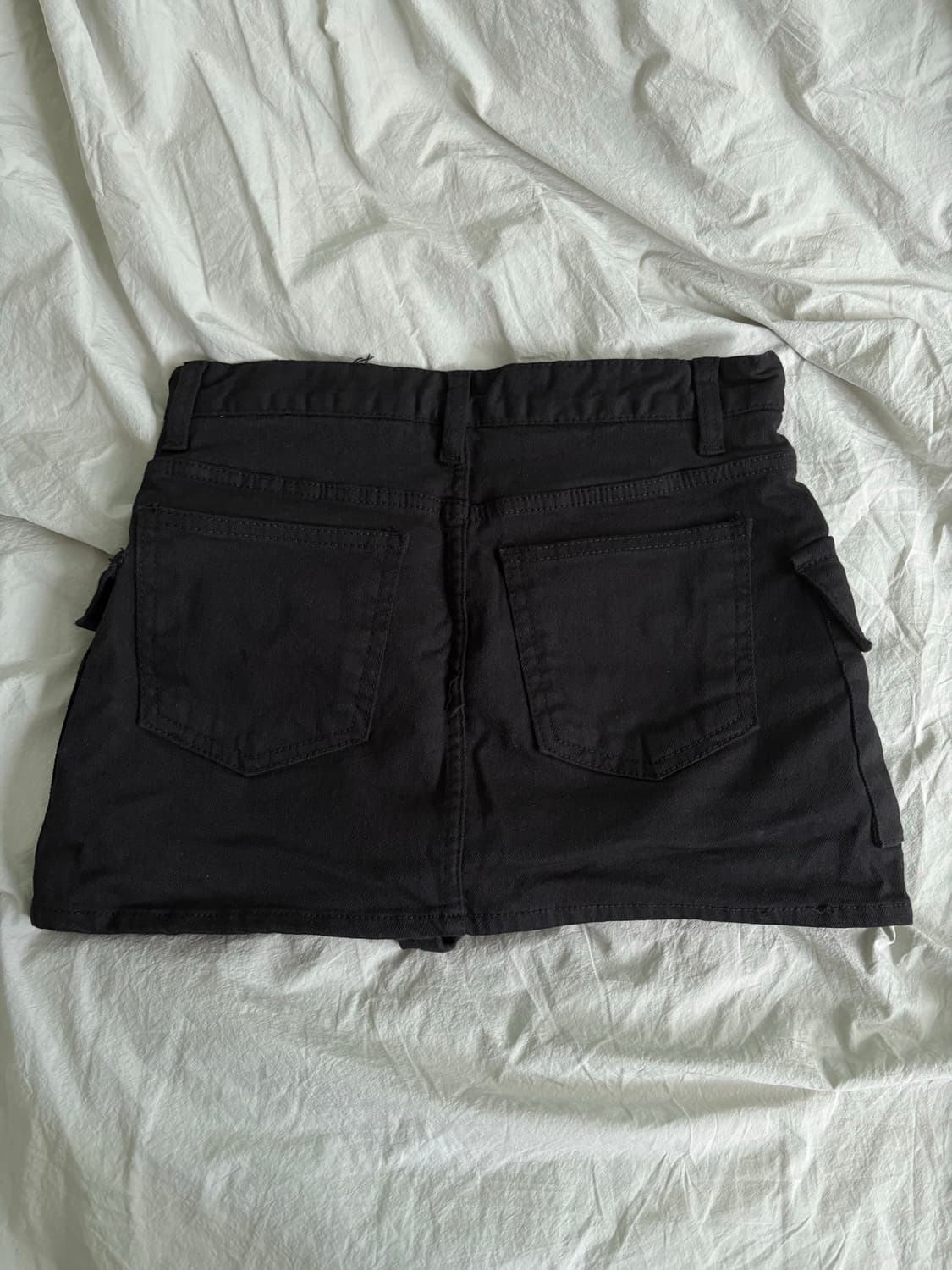 블랙업 카고 스커트 상품이미지2