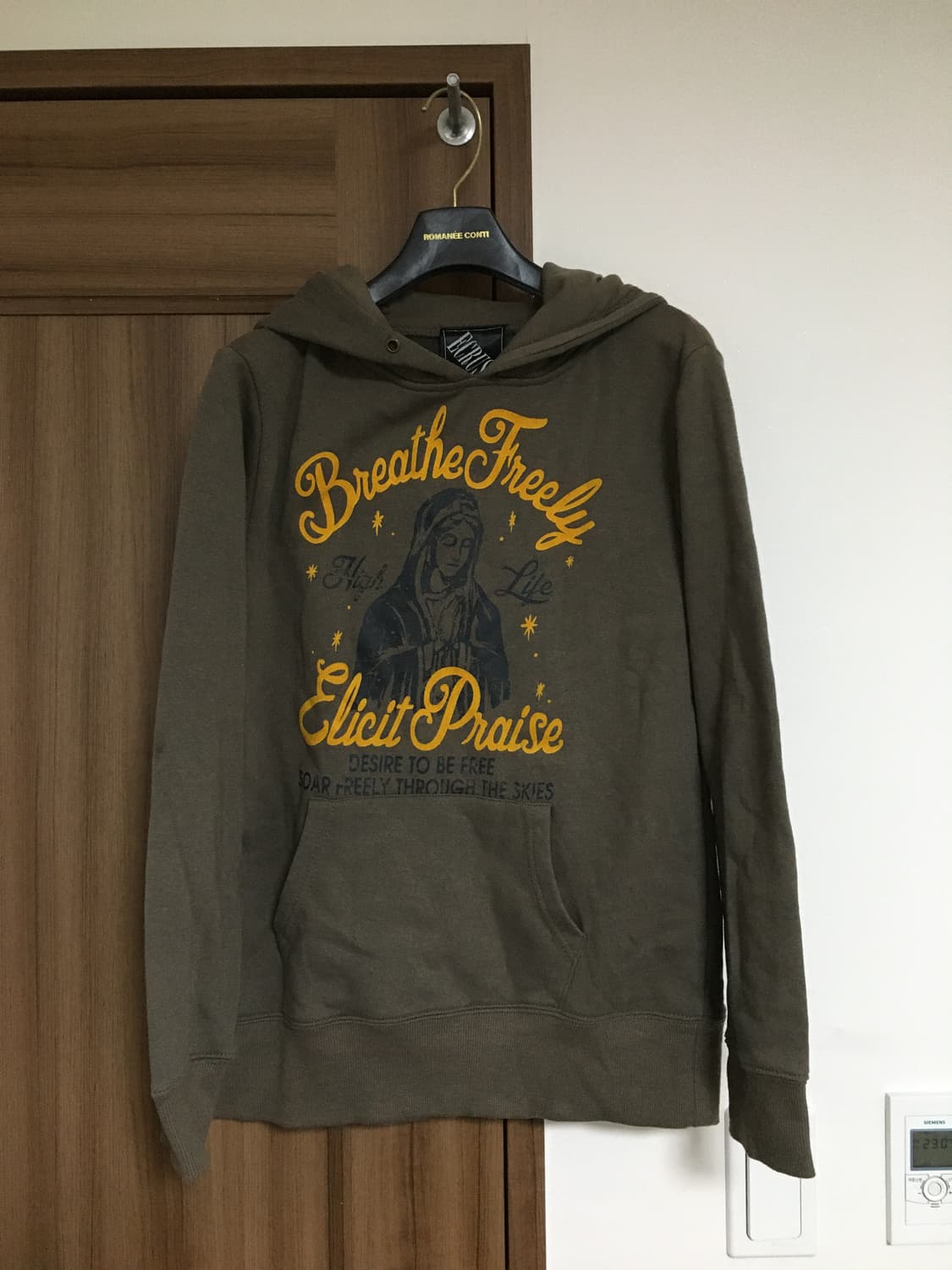 [vintage] 빈티지 카키 후드 상품이미지1