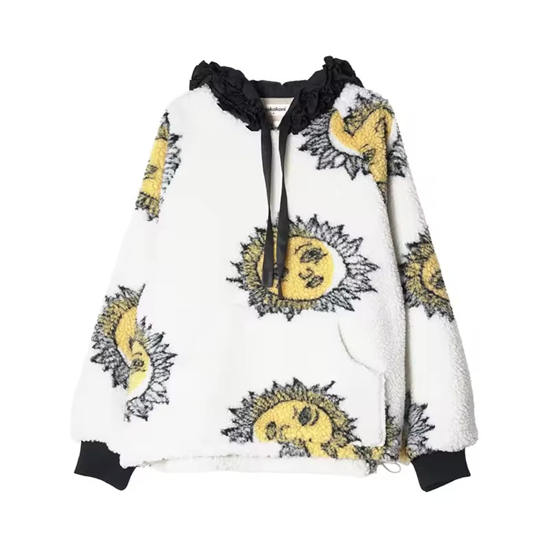 Imakokoni 양털 후리스 후드 상품이미지5