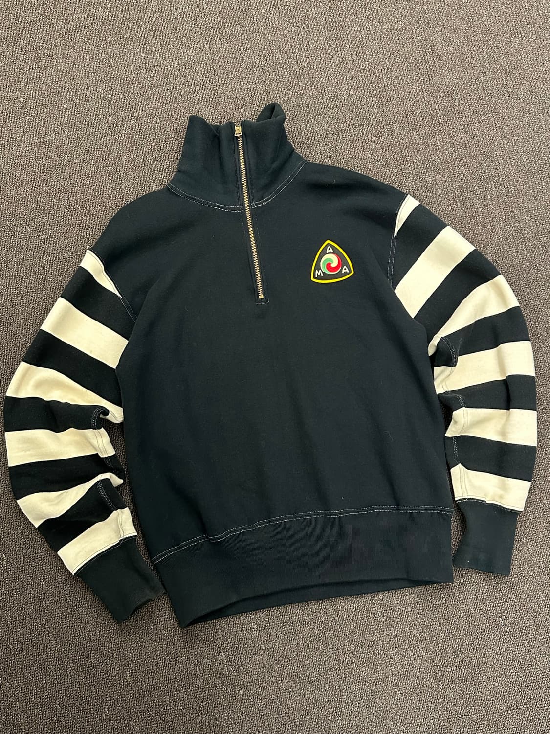 L)쿠쉬맨 하프집 폴로 터틀넥 플리스 스웻셔츠 상품이미지3