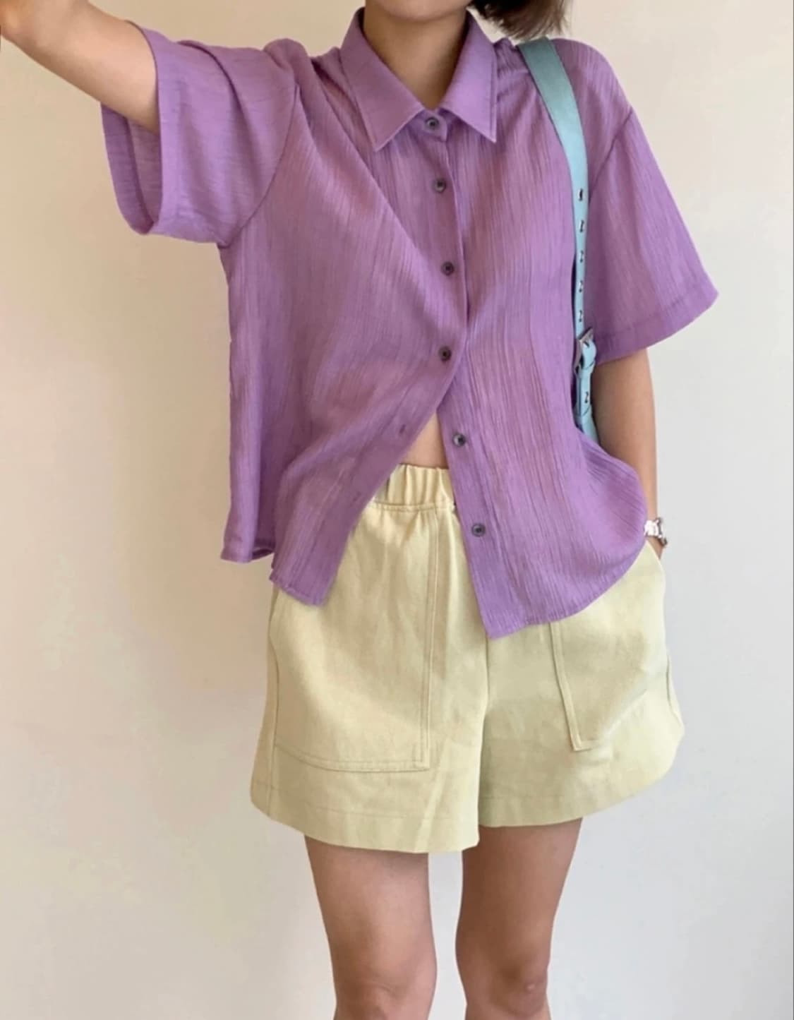 에이치모드 밴딩반바지 상품이미지5